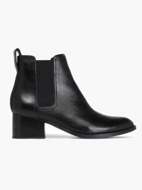 rag & bone The Walker Black Leather Chelsea Ankle Boot